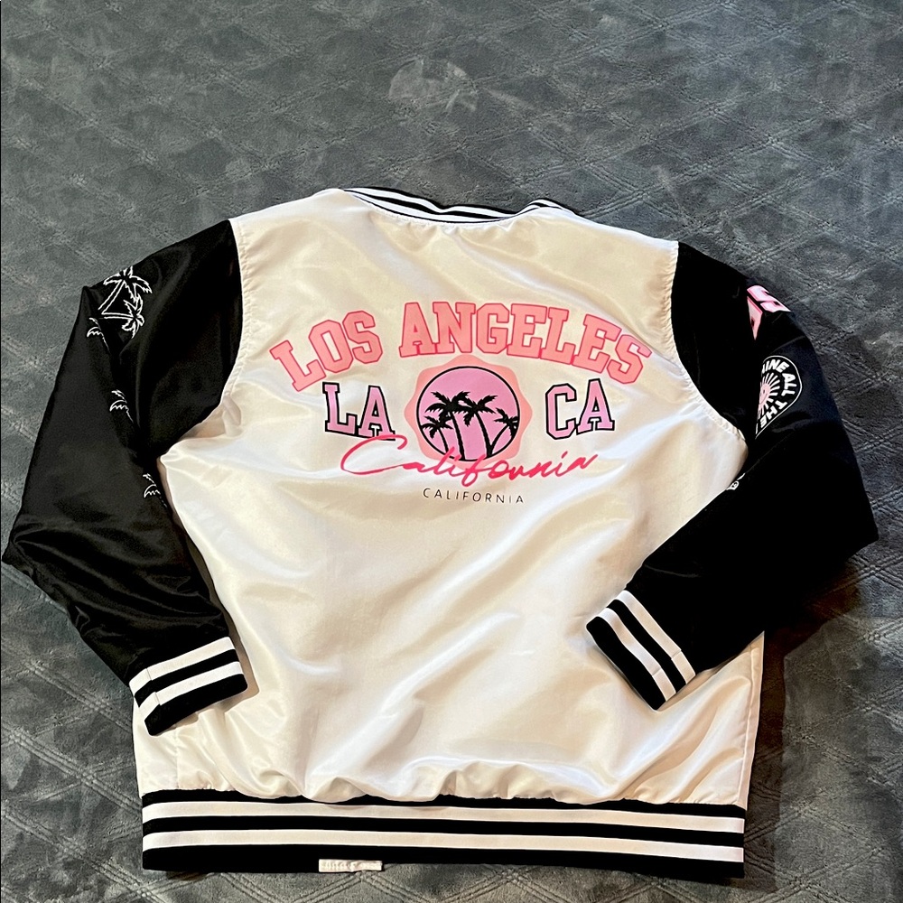 Rue21 Black and White Varsity Jacket
